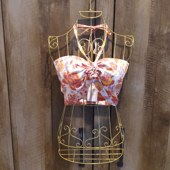 FREE PEOPLE Summer of Love Boho Convertible Bandeau Top NWT - Picture 16 of 16